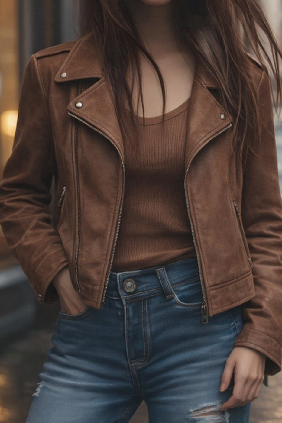 Cecile Dames Jas | Vintage Design voor Herfst en Winter