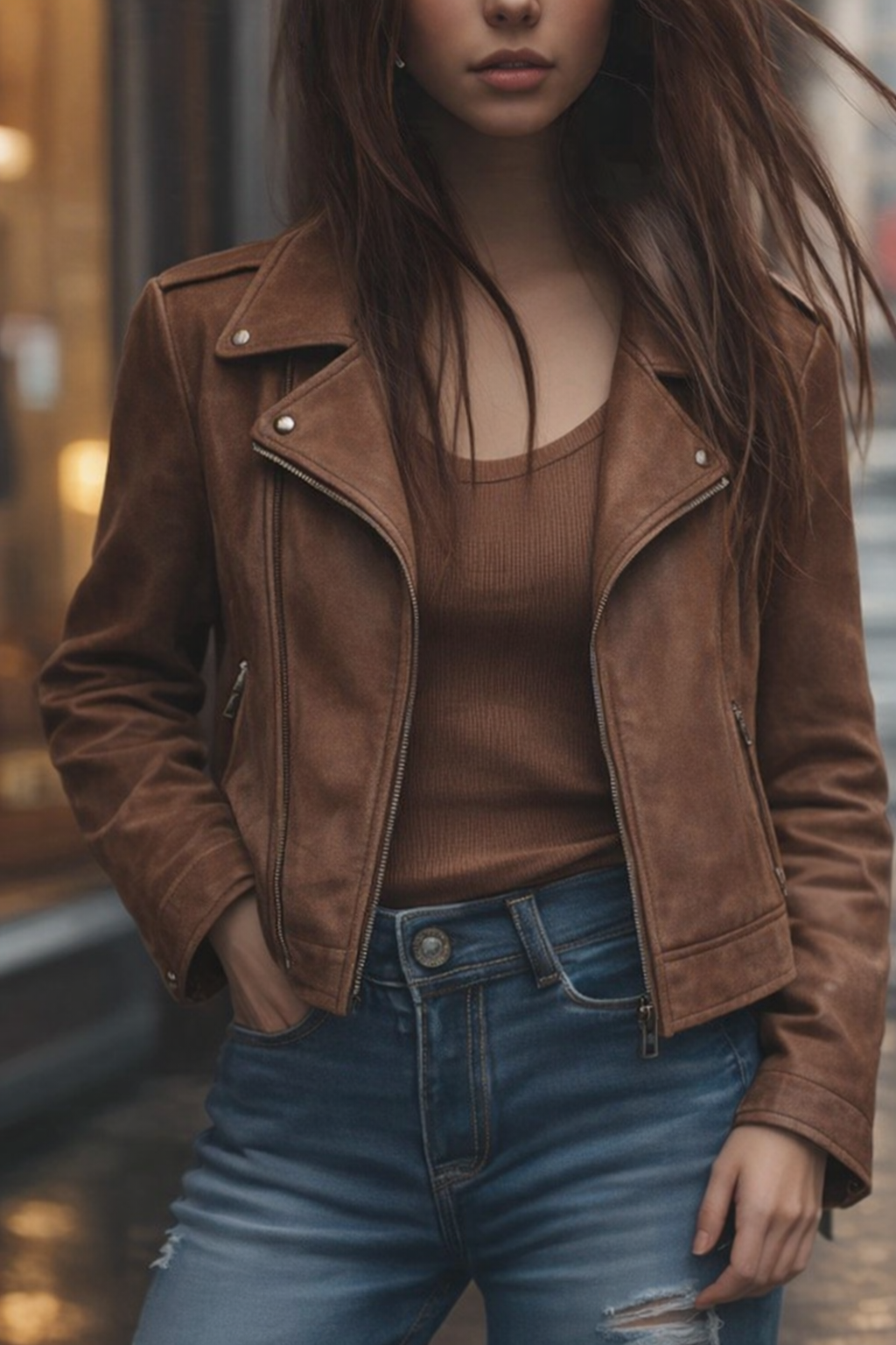 Cecile Dames Jas | Vintage Design voor Herfst en Winter
