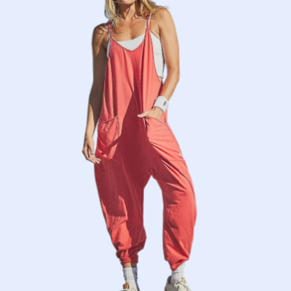 AURELIA – Relaxte Baggy Jumpsuit voor Vrouwen