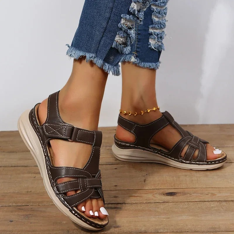 ISALIN | Orthopedische Leren Sandalen met Elegant Design