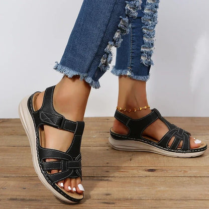 ISALIN | Orthopedische Leren Sandalen met Elegant Design