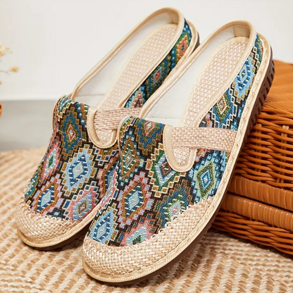 LUNAYA | Comfortabele Instap-Pantoffels van PU Leer