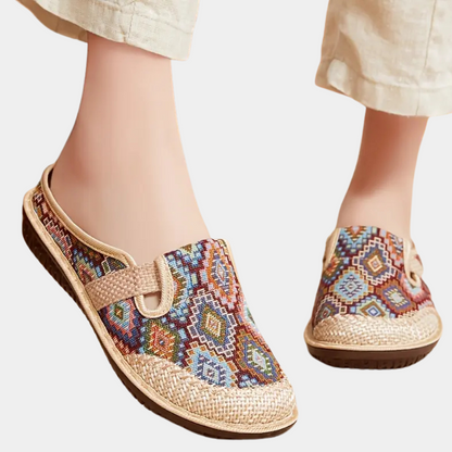 LUNAYA | Comfortabele Instap-Pantoffels van PU Leer